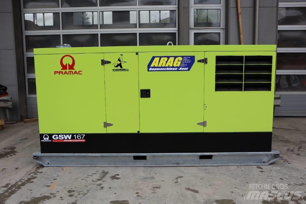 Pramac GSW167P Dyzeliniai generatoriai