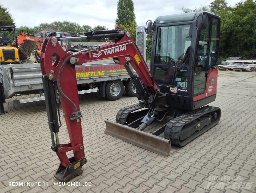 Yanmar SV 26 Mini ekskavatoriai < 7 t