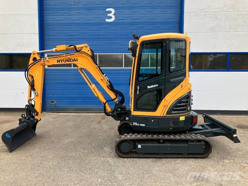Hyundai R25Z-9AK Mini ekskavatoriai < 7 t