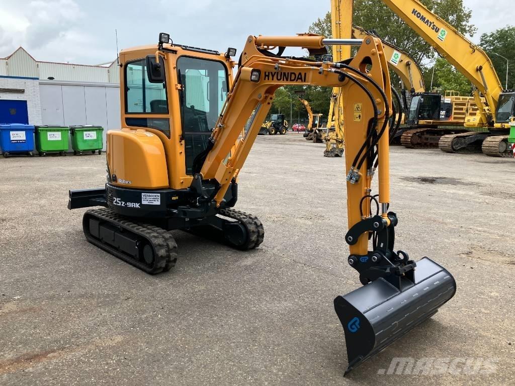 Hyundai R25Z-9AK Mini ekskavatoriai < 7 t