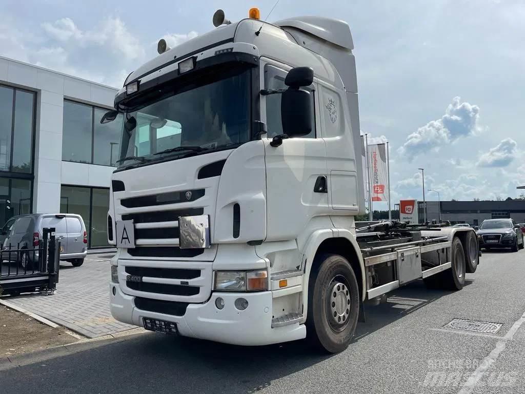 Scania R400 Sunkvežimiai su keliamuoju kabliu