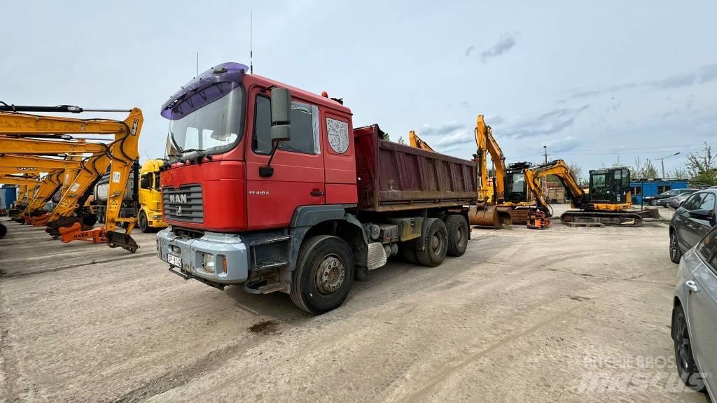 MAN FE 410 Savivarčių priekabų vilkikai