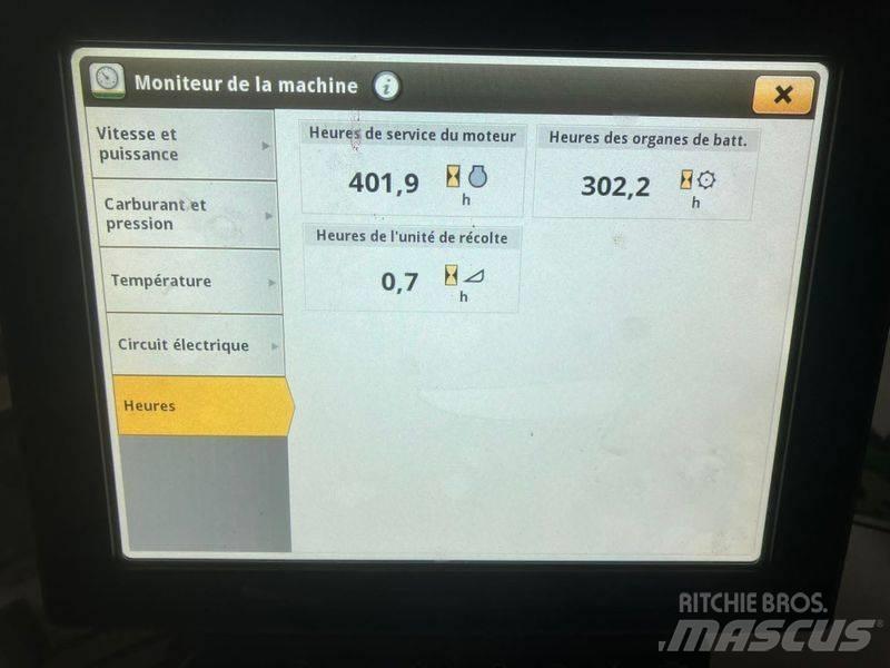 John Deere S770 Derliaus nuėmimo kombainai