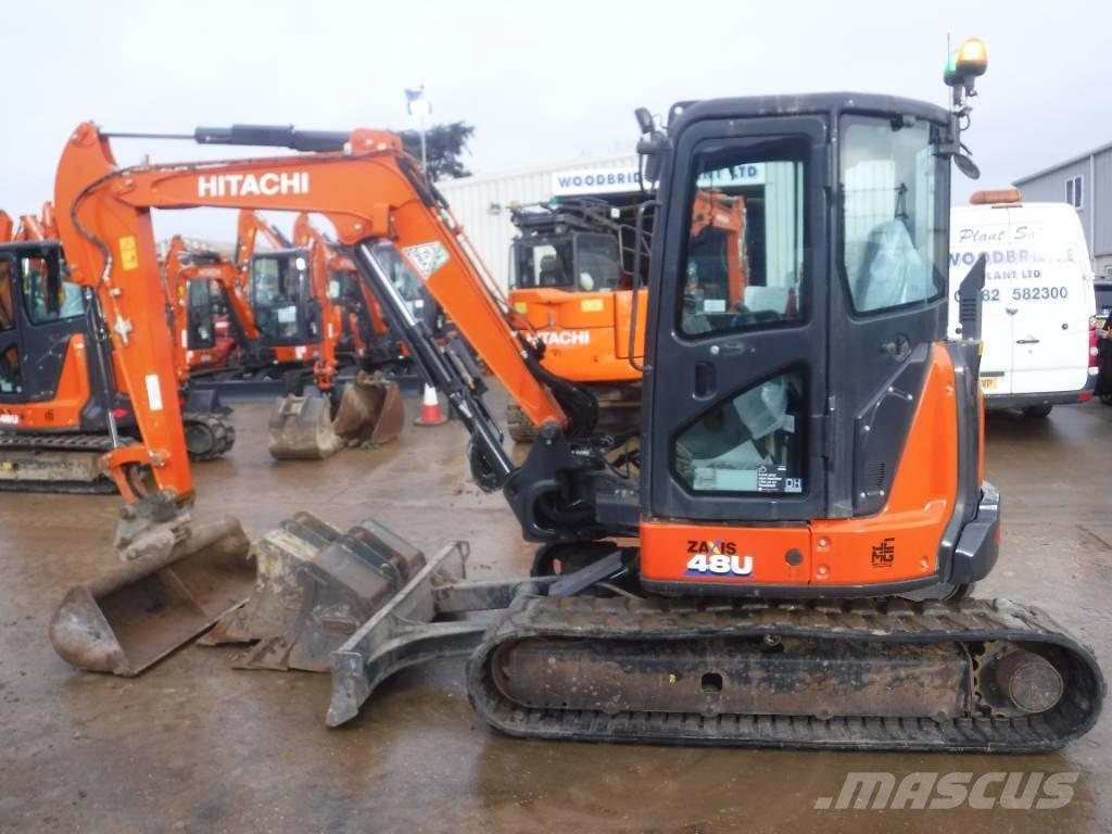 Hitachi ZX 48 U-6 Mini ekskavatoriai < 7 t