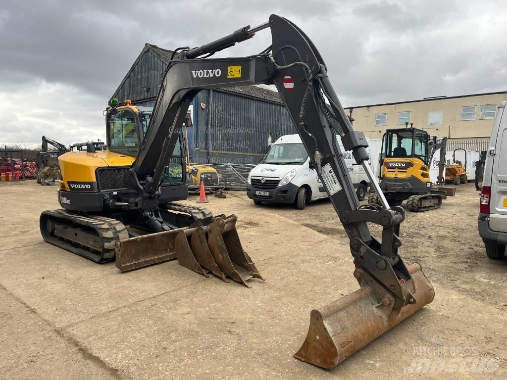 Volvo ECR 88 D PRO Vidutinės galios ekskavatoriai 7-12 t