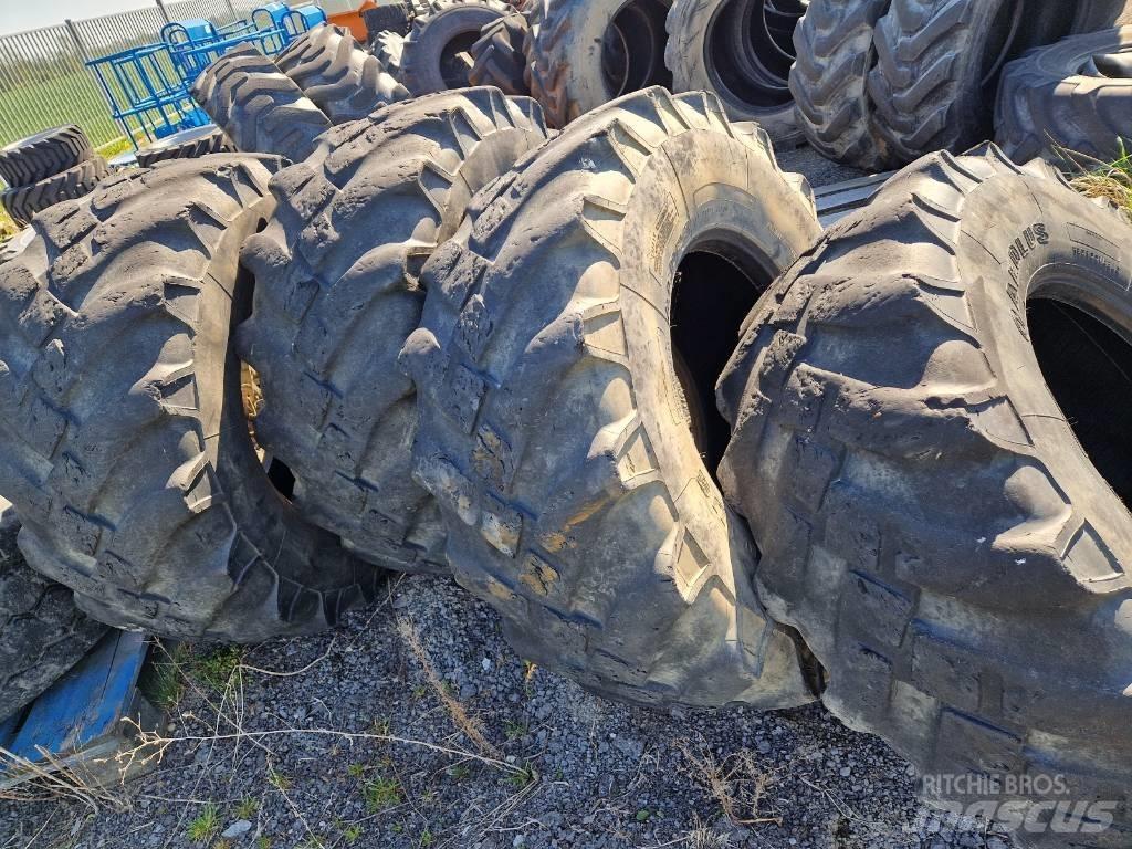 Manitou MRT Padangos, ratai ir ratlankiai