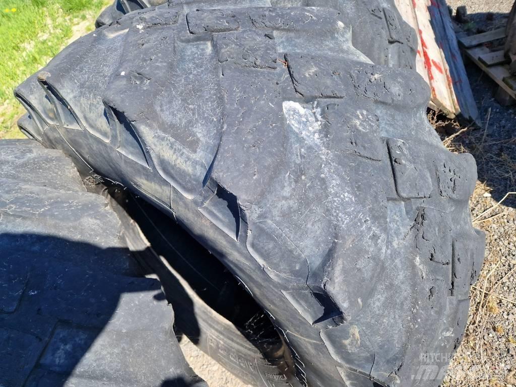 Manitou MRT Padangos, ratai ir ratlankiai