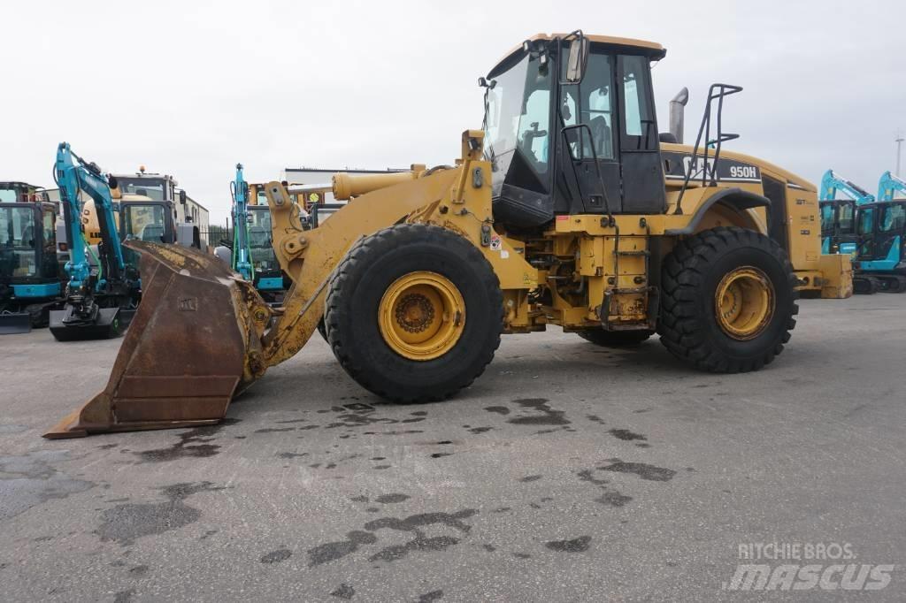 CAT 950 H Naudoti ratiniai krautuvai