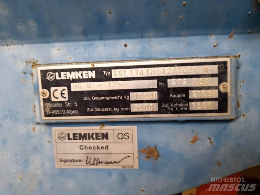 Lemken Solitair 12 Sėjimo technika