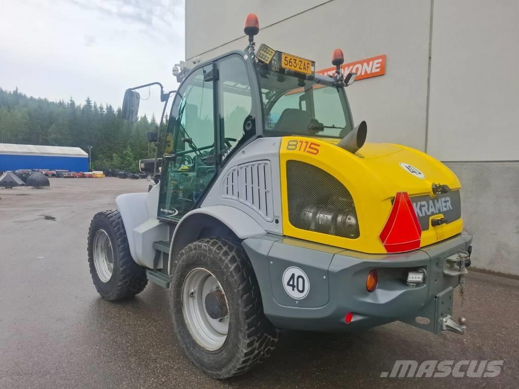 Kramer 8115 Naudoti ratiniai krautuvai
