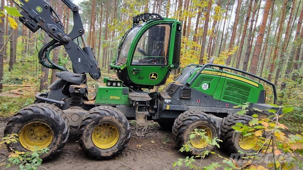 John Deere 1170G Miško technika (Harvesteriai)