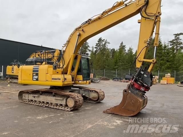 Komatsu PC240 Vikšriniai ekskavatoriai