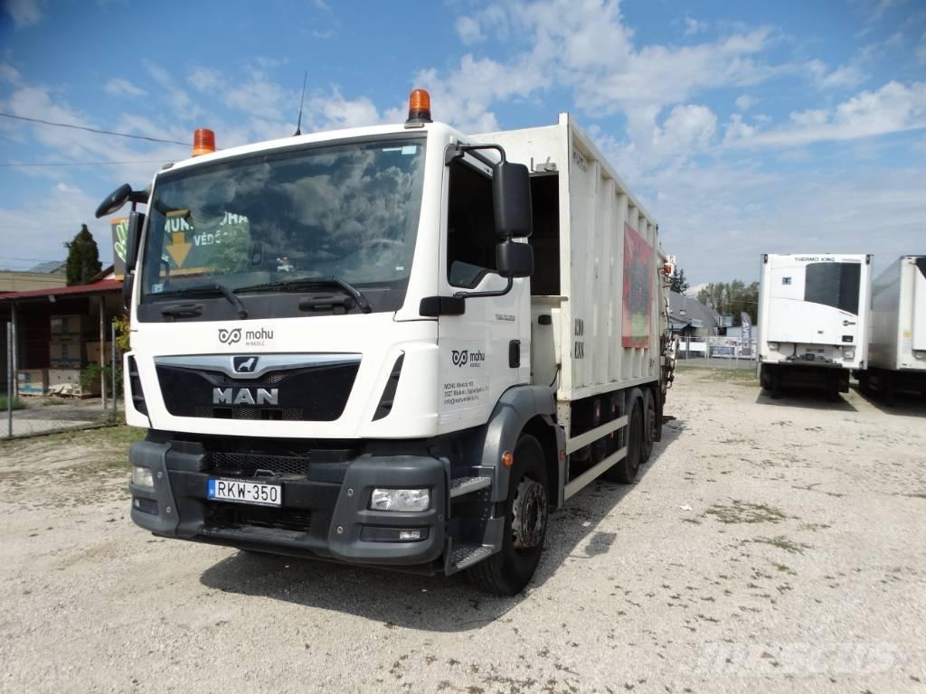 MAN 26.320 6x2-4 BL Šiukšliavežės