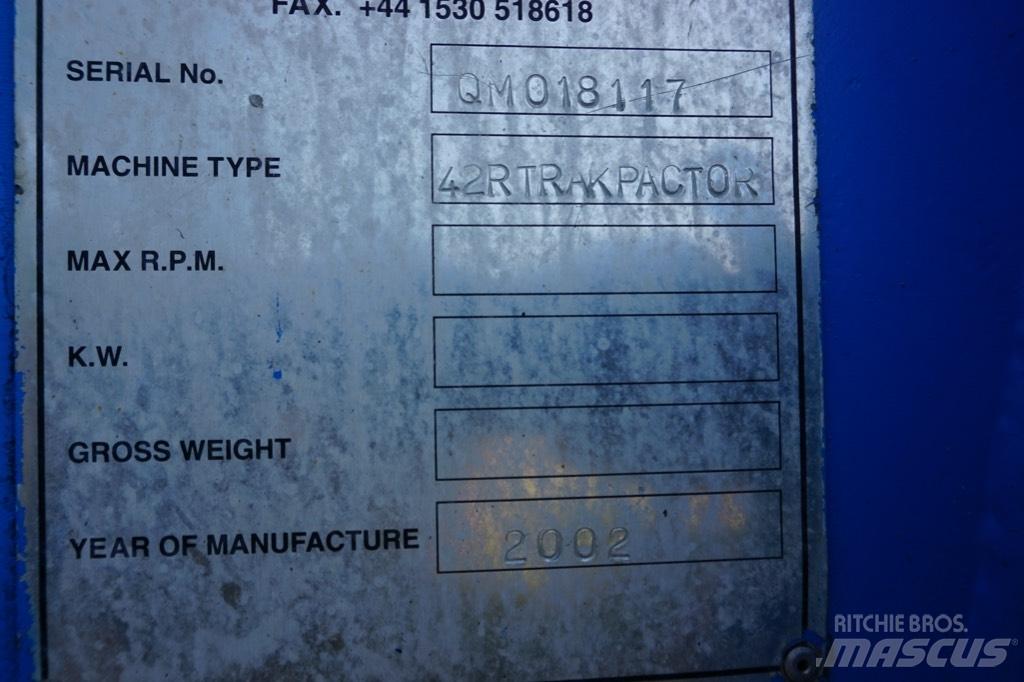 Terex Pegson 4242SR Trupintuvai