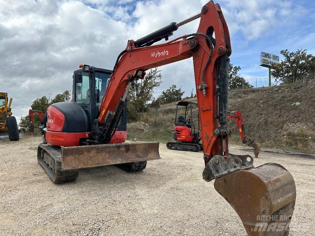 Kubota KX 055-4 Mini ekskavatoriai < 7 t