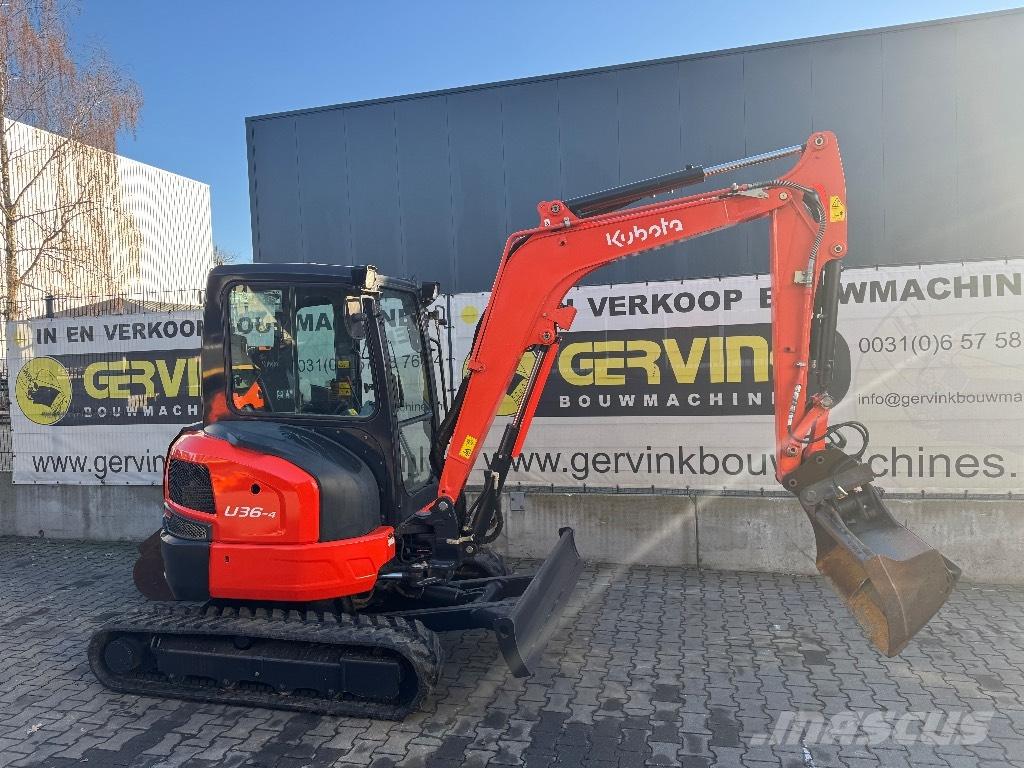 Kubota U 36-4 Mini ekskavatoriai < 7 t