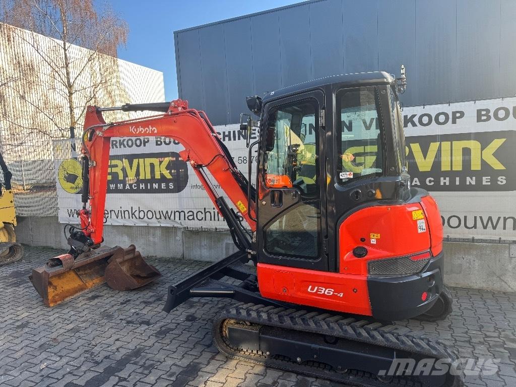 Kubota U 36-4 Mini ekskavatoriai < 7 t