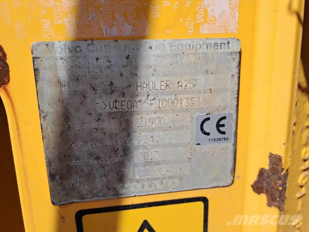 Volvo A25F Karjeriniai savivarčiai