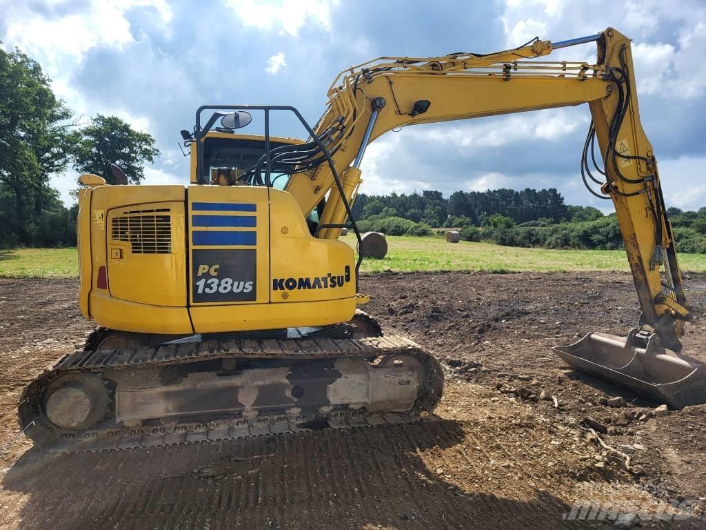 Komatsu PC 138 US-10 Vikšriniai ekskavatoriai