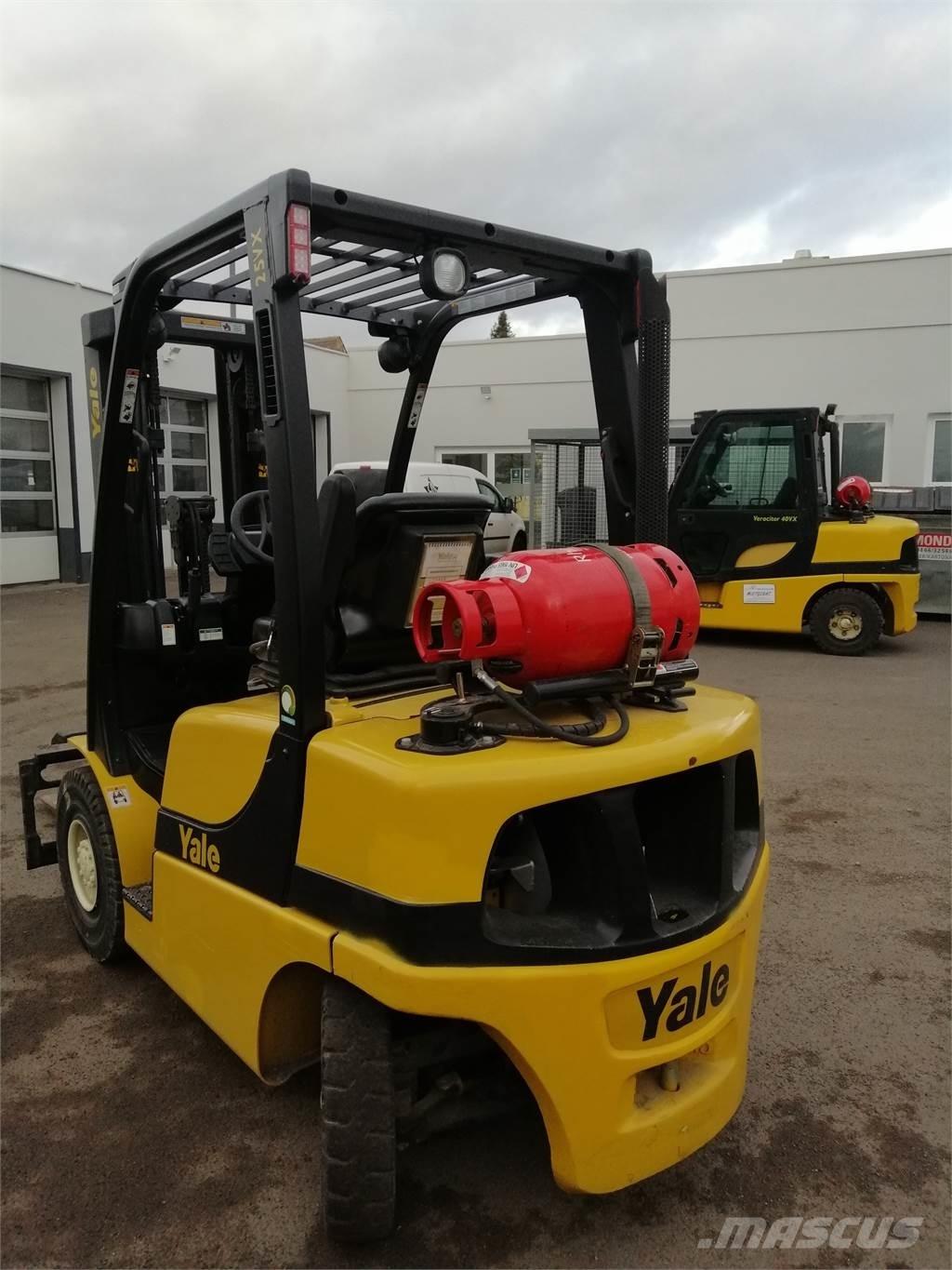 Yale GLP25VX-V LPG (dujiniai) krautuvai