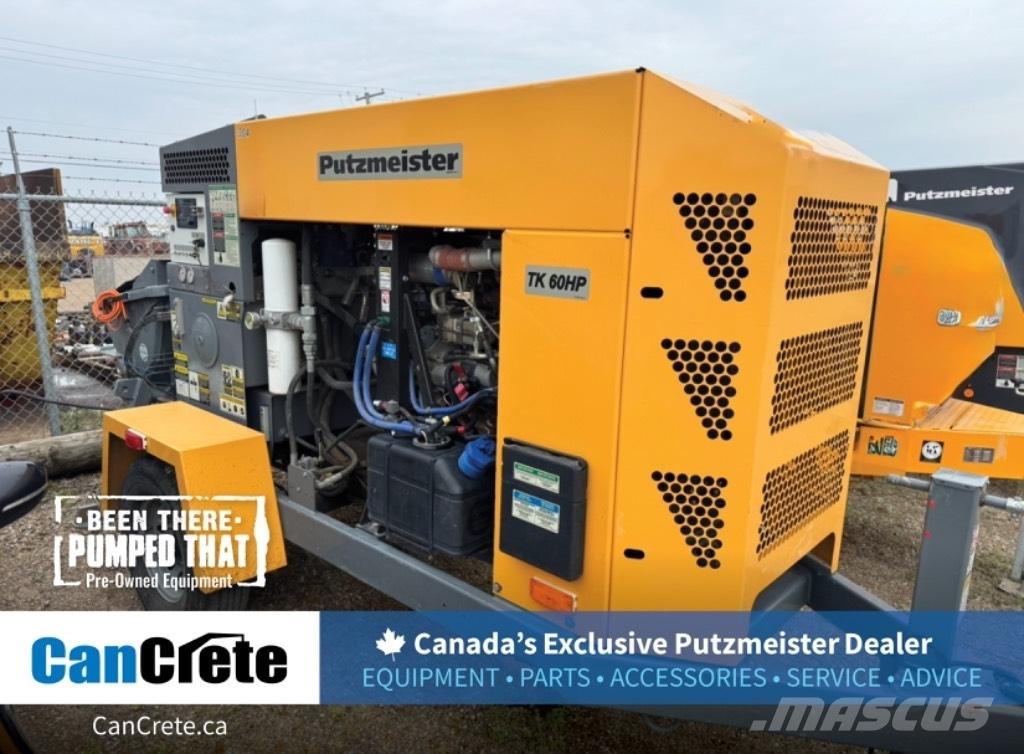 Putzmeister TK 60 HP Betono siurbliai