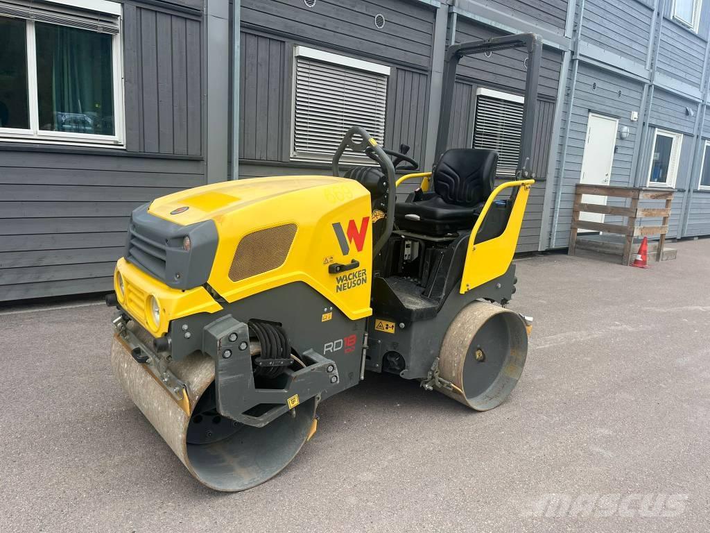 Wacker Neuson RD 18 Porinių būgnų volai