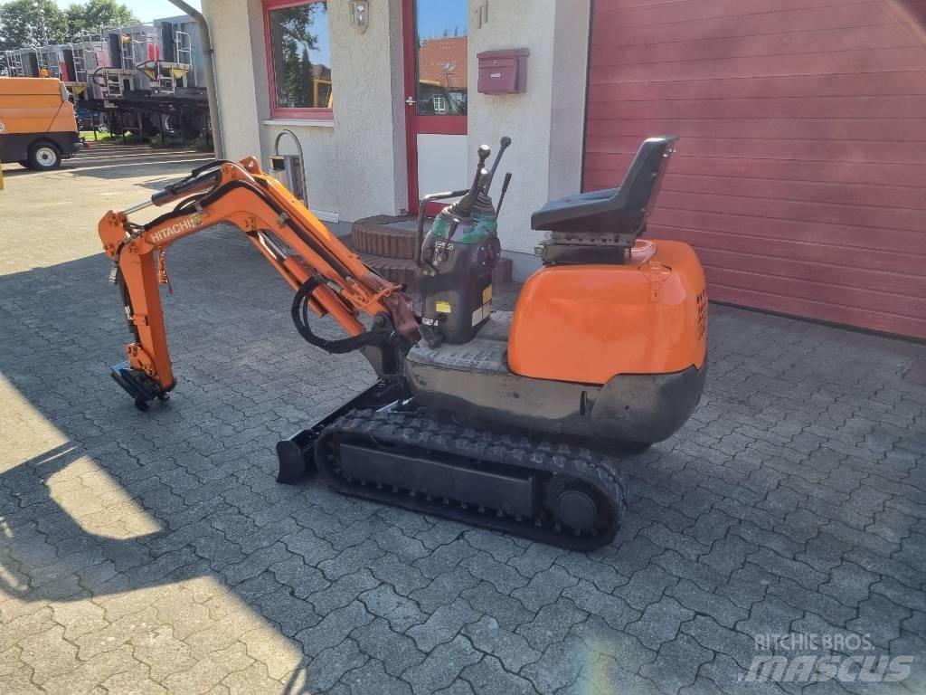 Hitachi EX 08 Mini ekskavatoriai < 7 t