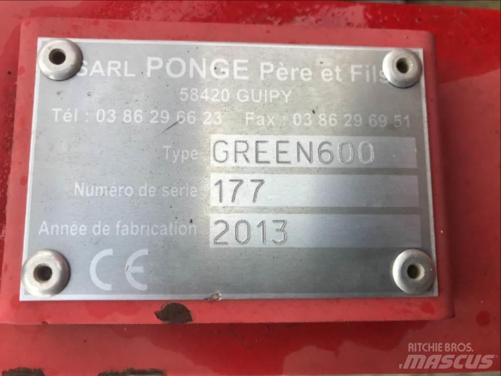 PONGE GREEN 600 Akėčios