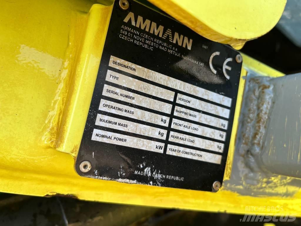Ammann ARP 95 Porinių būgnų volai