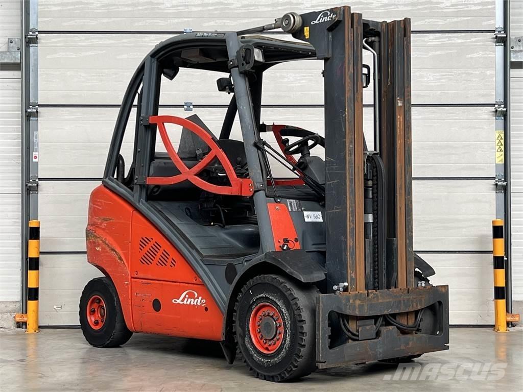 Linde H25T LPG (dujiniai) krautuvai