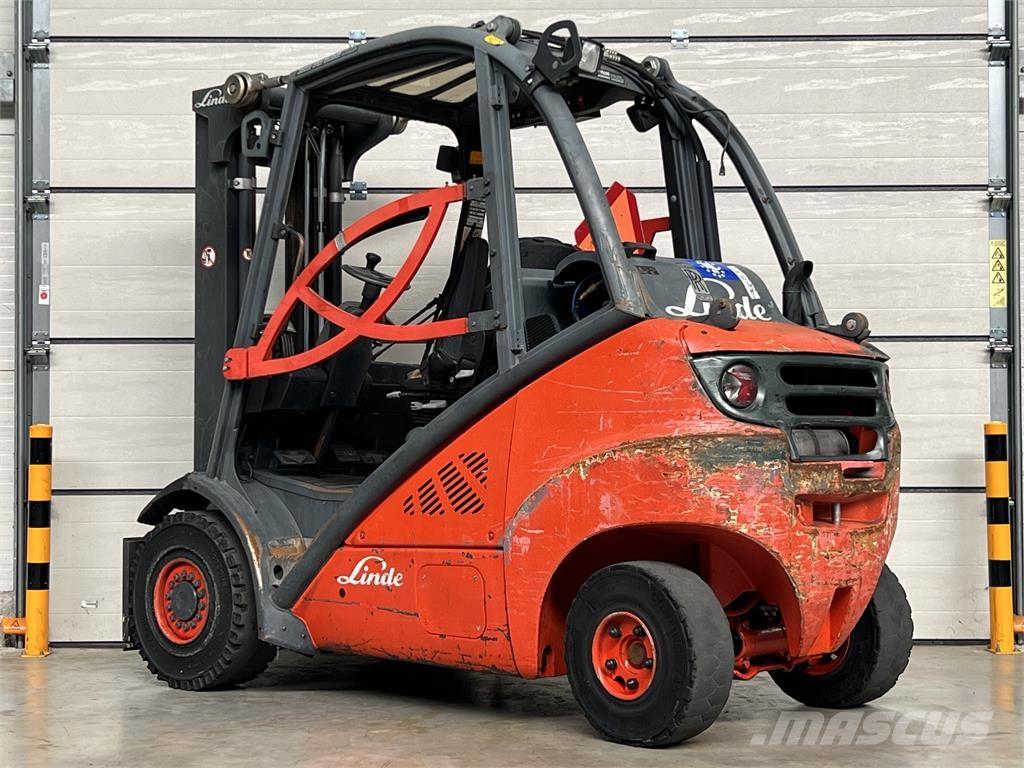 Linde H25T LPG (dujiniai) krautuvai