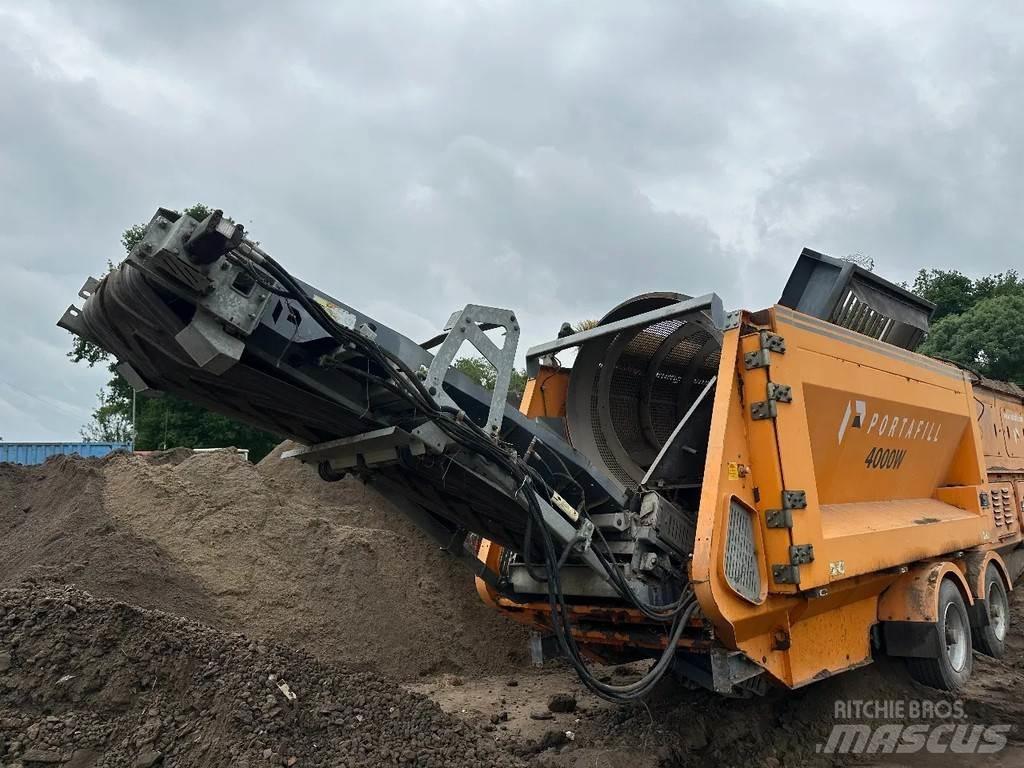 Portafill 4000w Cilindriniai rotaciniai sietai