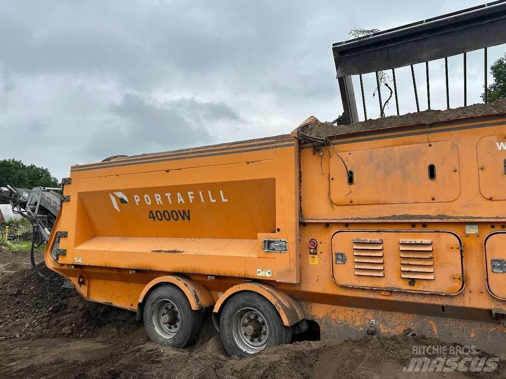 Portafill 4000w Cilindriniai rotaciniai sietai