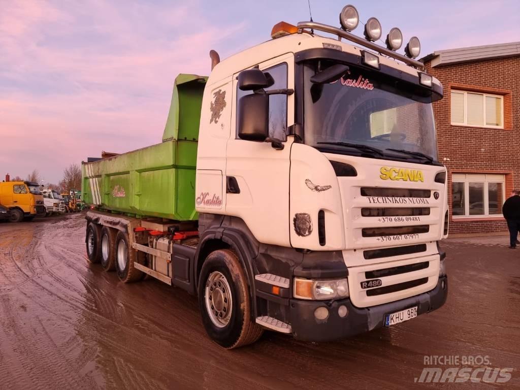 Scania R 480 8X4 Savivarčiai