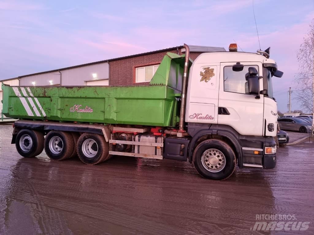 Scania R 480 8X4 Savivarčiai