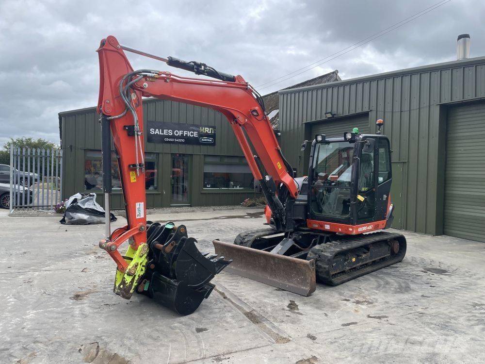 Kubota KX 080-4 Vidutinės galios ekskavatoriai 7-12 t