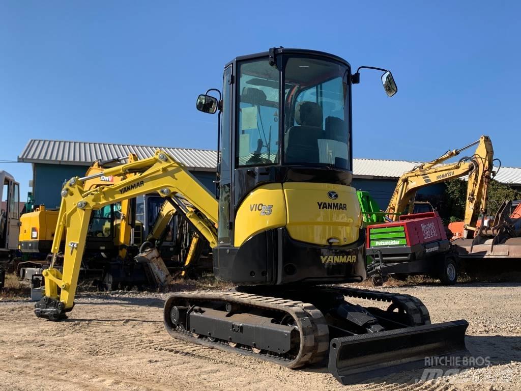 Yanmar Vio 25-4 Mini ekskavatoriai < 7 t