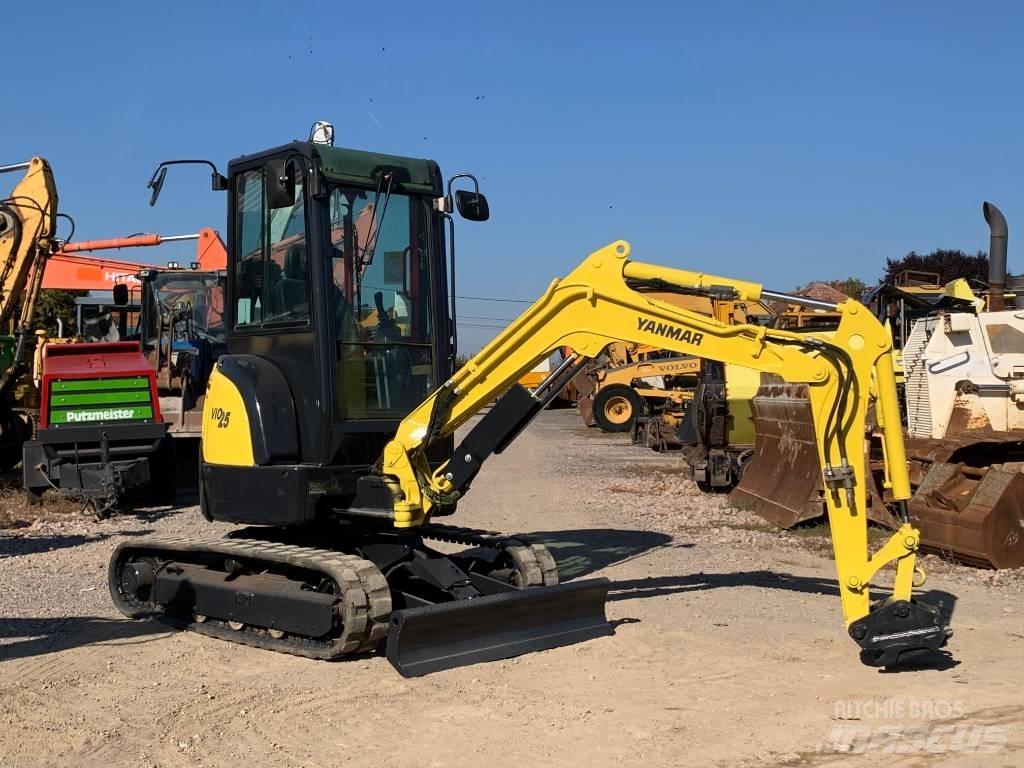 Yanmar Vio 25-4 Mini ekskavatoriai < 7 t