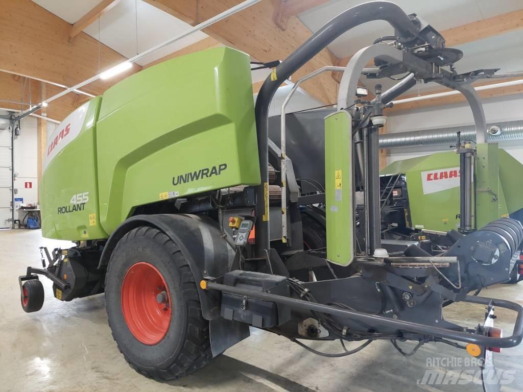 CLAAS Uniwrap 455 RC Ritinių presai
