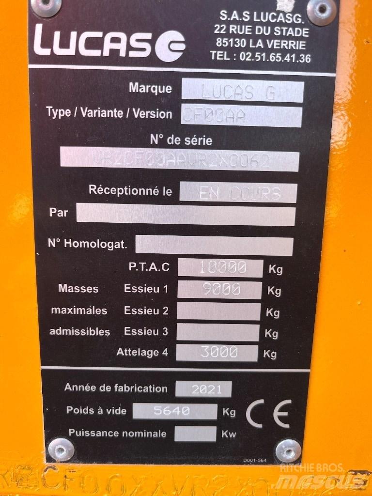 Lucas Square 278 Ryšulių smulkinimo, pjaustymo ir išvyniojimo įrenginiai