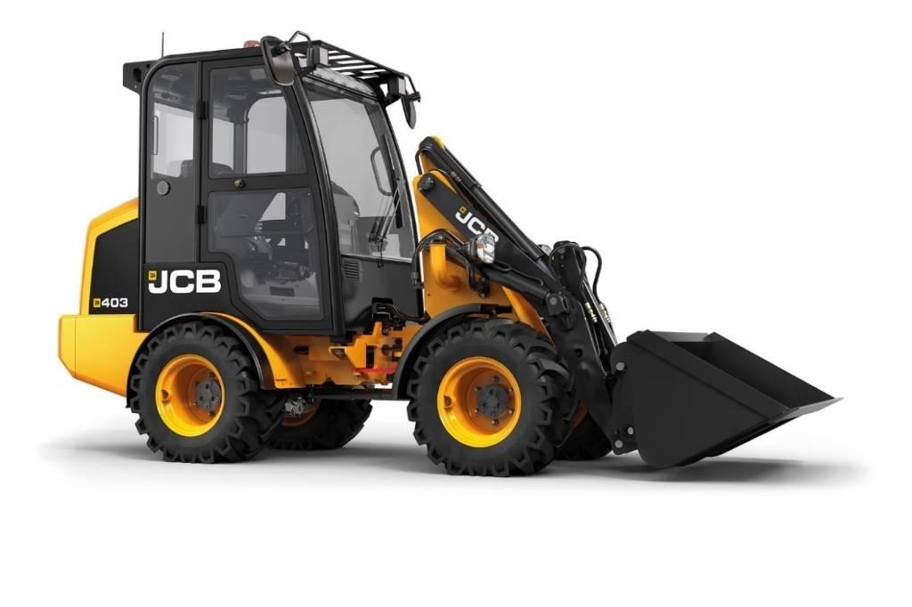 JCB 403 Krautuvai su šoniniu pasukimu
