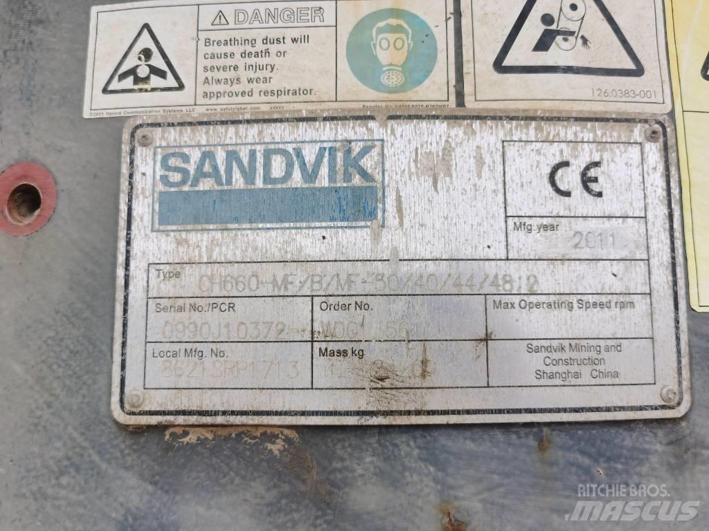 Sandvik CH 660 Trupintuvai