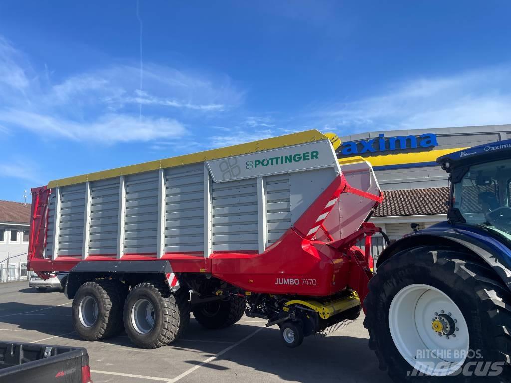 Pöttinger Jumbo 7470 Savikrovės priekabos