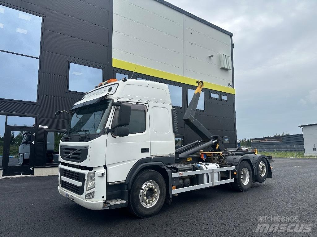 Volvo FM13 500 Sunkvežimiai su keliamuoju kabliu