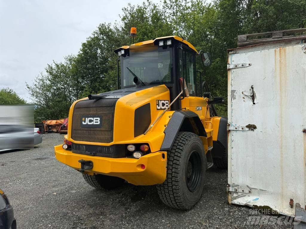 JCB 413K Naudoti ratiniai krautuvai