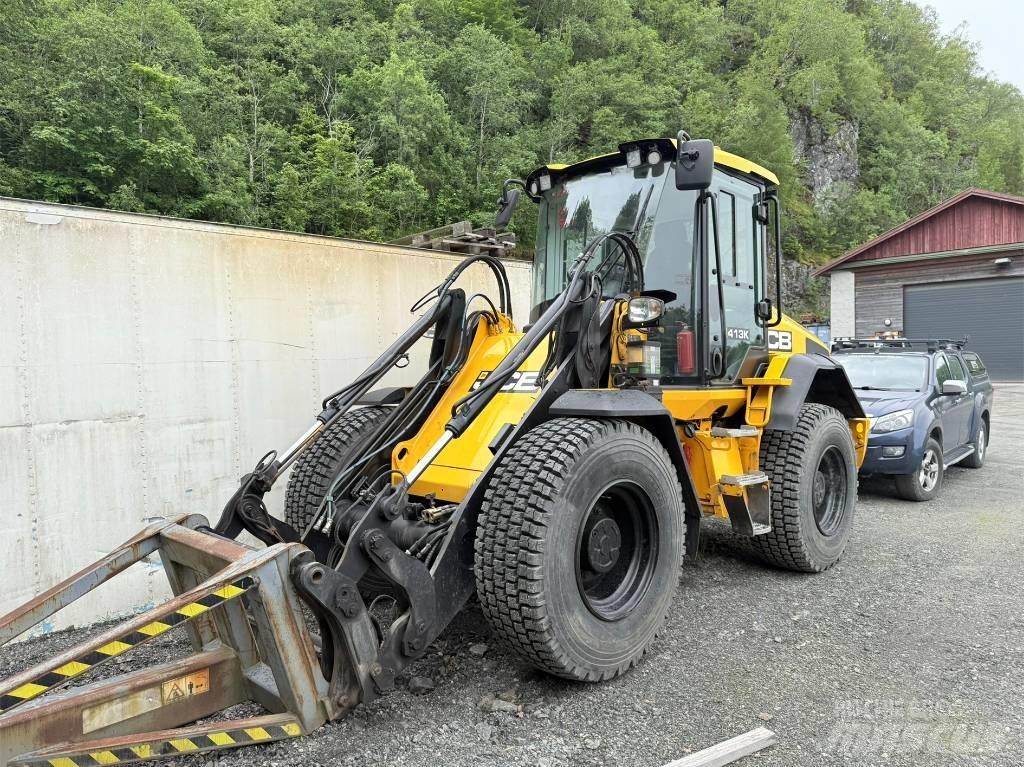 JCB 413K Naudoti ratiniai krautuvai