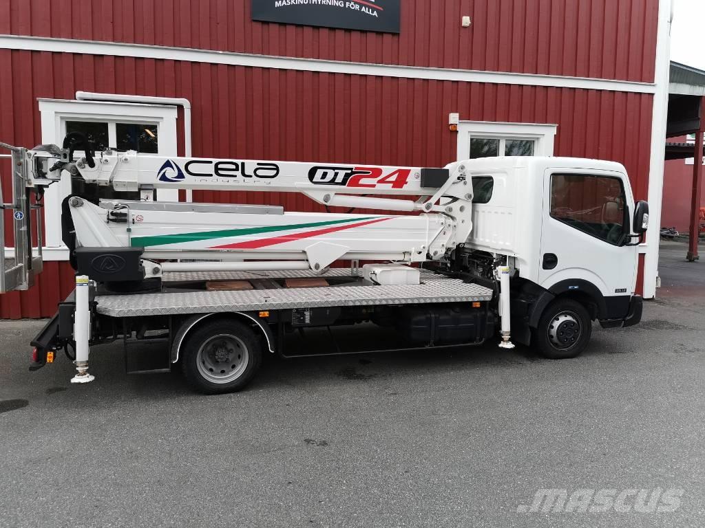 Cela DT 24 Ant vilkikų montuojamos kėlimo platformos