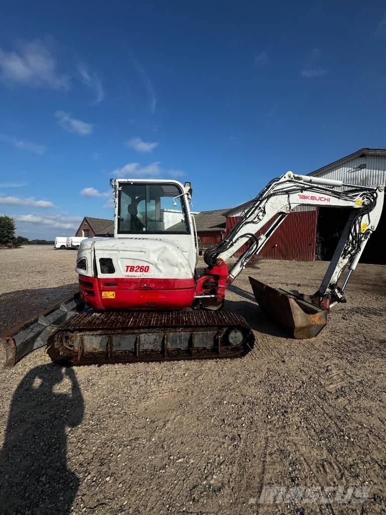 Takeuchi TB 260 Vikšriniai ekskavatoriai