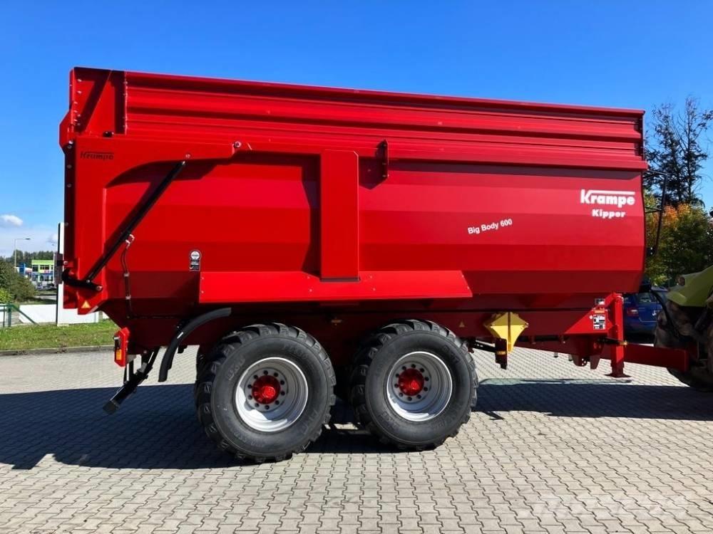 Krampe Big Body 600 Savivartės priekabos
