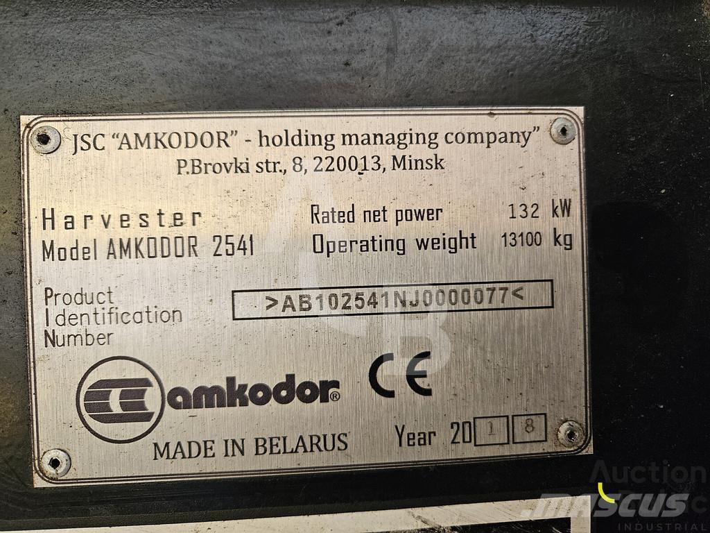 Amkodor 2541 Miško technika (Harvesteriai)